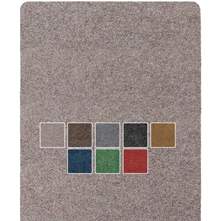 ANRO Fußmatte Sauberlaufmatte Fußabstreifer Eingang, Poet 40x120cm Hellbraun