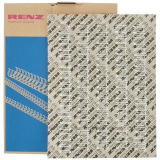 RENZ Drahtbinderücken 2:1 A4, weiß,