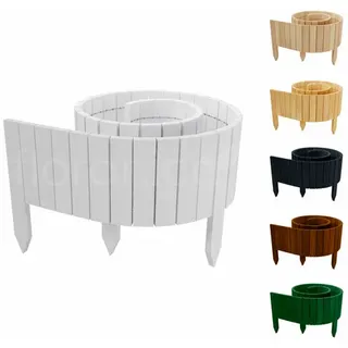 Floranica Rollborder II 200 x 30 cm Weiß