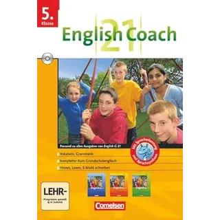 English G 21 - Lernsoftware - English Coach 21 (zu allen Ausgaben) - Version für zu Hause: Band 1: 5. Schuljahr - CD-ROM: English Coach 21 - CD-ROM ... allen Ausgaben) - Lernsoftware für zu Hause)