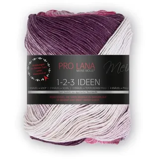 Woolly Hugs Pro Lana 1-2-3 Ideen 100g 12 Frucht