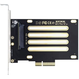 xiwai PCI-E 4.0 X4 Lane auf NVMe PCIe SSD U.3 U3 Kit SFF-8639 Host Adapter für Motherboard PM1735