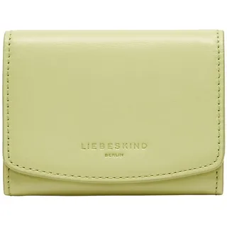 Liebeskind Berlin Leder Geldbörse Ezra 2 Calf Optic Louisa Purse Light Mimosa hellgrün