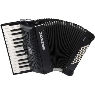 HOHNER BRAVO II 48 schwarz A16522 Silentkey