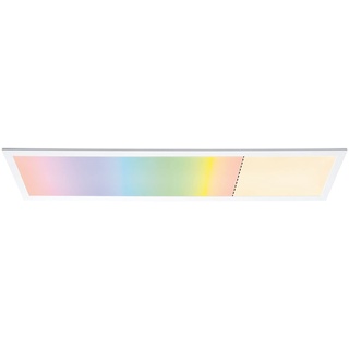 Paulmann LED Panel Amaris eckig 1.195x295mm RGBW Weiß matt