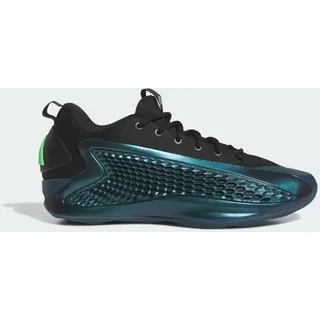 adidas Anthony Edwards 1 Low Basketballschuh - arctic night/core black/screaming green 50 2/3