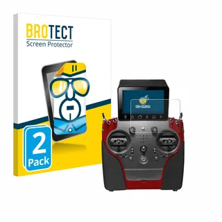 BROTECT 2 Stück Schutzfolie für PowerBox Systems Atom Displayschutz Folie Made in Germany, Ultra-Klar