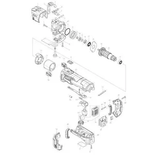 Makita Ersatzteile für DTM51 Akku-Multifunktionswerkzeug