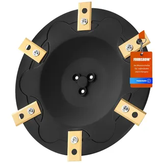 [AUFRÜSTUNG] Messerteller + 6 Stück Ersatzmesser Kompatibel mit Eufy E15 E18,TerraMow V600,V1000,S800 S1200,Mähroboter Messerscheibe Rasenroboter Drehscheibe