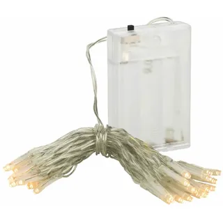 Lex LED-Lichterkette Batteriebetrieb 3 m warmweiß
