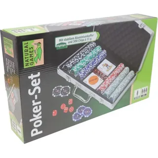 Vedes Classic Games Poker-Set im Aluminiumkoffer, 300 Chips