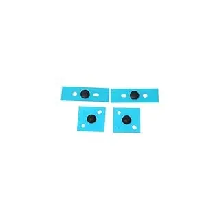 GOWENIC Laptop-Fußpolster für Laptop 3 4 5, Ersatz-Set für Laptop-Bodengehäusefüße, rutschfeste Fußpolster, rutschfeste, Runde Punkte, Genaue Größe (Schwarz)