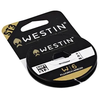 WESTIN Vorfachschnur Westin W6 ST3 Fluorocarbon Clear - 50m Fluorocarbonschnur, 0.14 m Länge, 0.14 mm Fadendurchmesser, (50-St) 0.14 m
