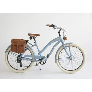 VENICE - I love Italy Via Veneto Cruiser 26 Zoll SUN ON THE BEACH Lady blau