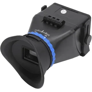 Kamera-Sucher, Professioneller LCD-Lupensucher mit 3-facher Vergrößerung, Hochauflösender Dioptrien-einstellbarer Kamerabildschirm SLR-Sucher für Kamera-Camcorder mit 3-Zoll- / 3,2-Zoll-Bildschirm