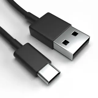 USB-C Ladekabel für Samsung Galaxy XCover7 Schwarz 2 x 2 m Handy Schnellladekabel Datenkabel