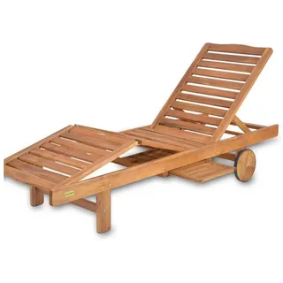 Hecht Resort A Lounger Gartenliege 199 x 62 x 30 cm Braun