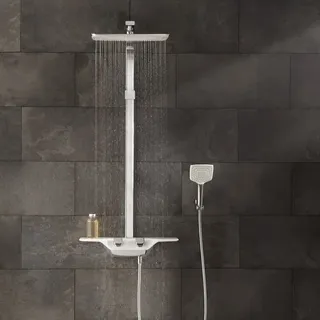 Kludi COCKPIT Discovery Thermostat Dual Shower System chrom