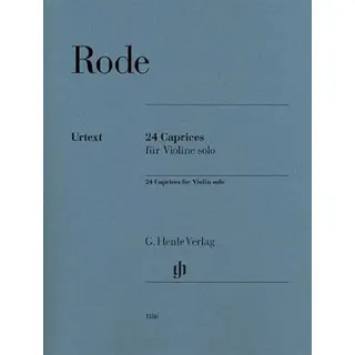 G. Henle Verlag 24 Caprices für Violine solo