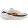 Herren Off White/Total Orange/White/Black 42