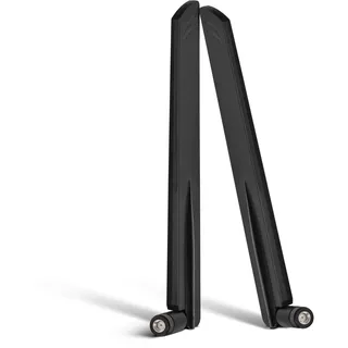 Eightwood High-Gain WiFi Antenne WiFi 6E Antenne Tri-Band WLAN Antenne 4dBi RP-SMA Antenne für WLAN Karten PCI Karte PC Desktop Laptop Netzwerk Router Access Points