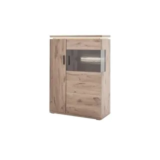 MCA Furniture Highboard 90 x 124 x 38 cm Mehrfarbig