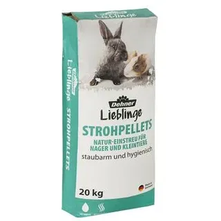 Dehner Lieblinge Kleintierstreu Strohpellets für Nager & Kleintiere