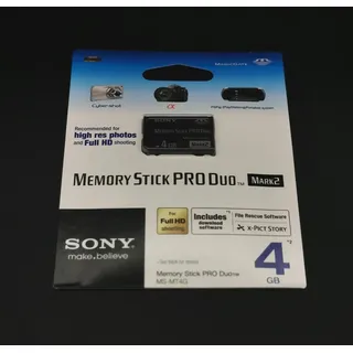 Sony Memory Stick Pro Duo Magicgate mark 2 Speicherkarte Speichermedium 4GB PSP