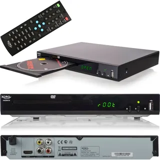 Xoro HSD 8470 - NTSC,PAL - 10-bit/108MHz - 20 - 20000 Hz - 80 dB - 24-bit/192kHz (XOR120146) - Schwarz/Grau