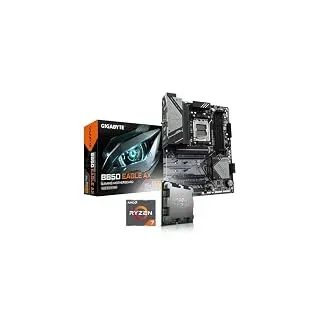 Aufrüst-Kit AMD Ryzen 7 7800X3D, GIGABYTE B650 Eagle AX Mainboard | Zusammengebaut inkl. BIOS-Update + Funktionskontrolle, mit Kühler be quiet! Pure Rock 3 LX ARGB