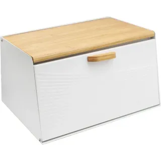 Doppelseitiger Brotkasten Aus Stahl Und Holz Brunbeste Bb-2678