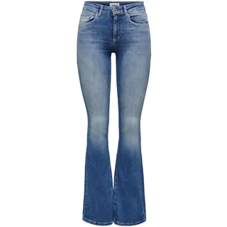 Only Onlblush Bootcut Mid Blue 38