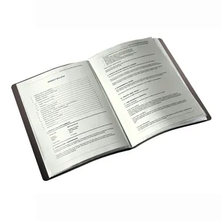 Leitz Solid Sichtbuch A4, schwarz