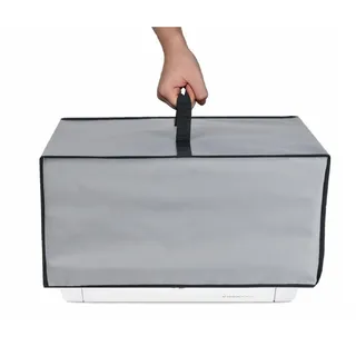 Antistatischer wasserdichter Druckerstaubschutz für HP LaserJet MFP M140w/M110w Wireless Printer/PANTUM P2502W/BP2309W Laserdrucker (Silbergrau)