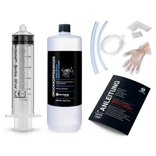 Octopus Düsenreiniger, für Epson Druckköpfe mit Schlauchadaptern (100 ml)