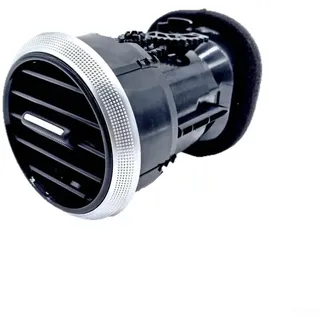 Linnkyfloa Schwarz Chrom ABS Front Armaturenbrett Lüftungsschlitz Ersatz Auto Innenauslass Passend für S3 8P 2008-2012 8P0820901C