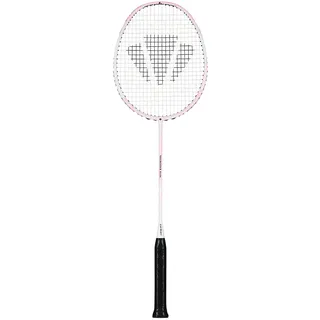 Dunlop Carlton Badminton Schläger VELOCITEX V110, weiß/pink