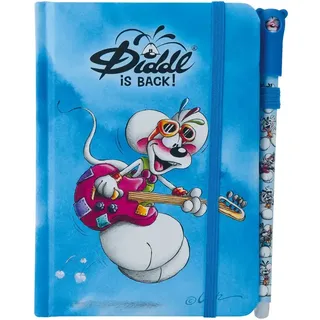 Diddl is back Notizbuch A6 in blau mit passendem Stift  NEU & OVP