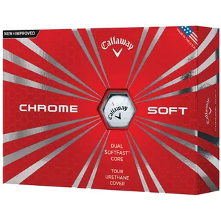 Callaway Golf Ball Men's Cg Bl 16 Chrom Soft Einheitsgröße weiß