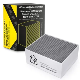KF3TEC® Aktivkohlefilter für Siemens/Bosch/Neff/Gaggenau Cleanair Filter - DSZ5201 / LZ56200 / Z5170X1 / 00678460 (Siemens/Bosch/Neff/Gaggenau Cleanair Filter - DSZ5201 / LZ56200 / Z5170X1 / 00678460)