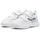 Hallenschuhe mit Klettverschluss Kinder 02 white/blue horizon 28
