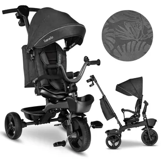 lionelo Kori Dreirad aus grauem Stein grau