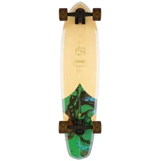 arbor collective Longboard Groundswell Mission 35", aus der Groundswell Serie von 2023 braun