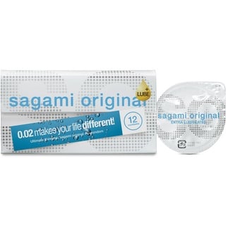 Sagami Original extra Lubricated» (12 Stück)