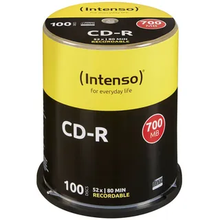 Intenso CD-R 80 Min) 52x Cakebox