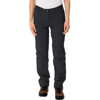 Vaude Farley Stretch Capri T-Zip III Hose (Größe M, schwarz)