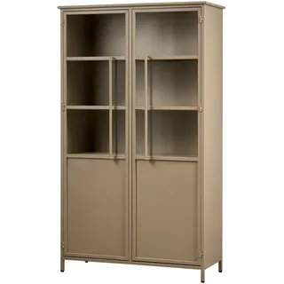 Woood Vitrine Exhibit 99 x 44 x 170 cm Khaki