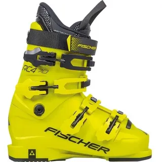 Fischer Kinder Skischuhe RC4 70, Größe 24 in Gelb