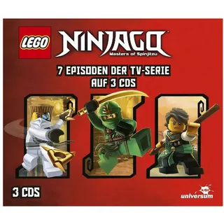 Leonine Distribution LEGO Ninjago Hörspielbox.Box.5,3 Audio-CD