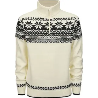 Brandit Textil Brandit Troyer Norweger Strickpullover weiß, L